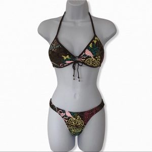 ⭐️ 2 for $30 ⭐️ Brown Print Bikini